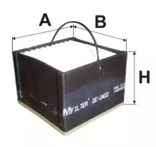 Фильтр MFILTER DE 3402